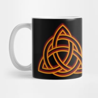 Orange Celtic Knot Mug
